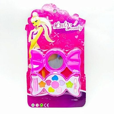 Brinquedo Infantil Kit Maquiagem p/ Boneca Little Beauty Bombom BAR-70777M