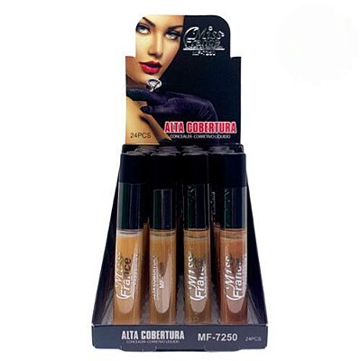 Corretivo Liquido Miss France MF-7250 - Box c/ 24 unid