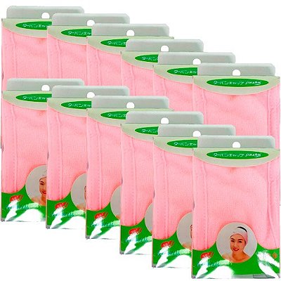 Faixa de Cabelo Para Maquiagem e Limpeza Facial JD-2208 / FP-117 – Pcte c/ 12 unid