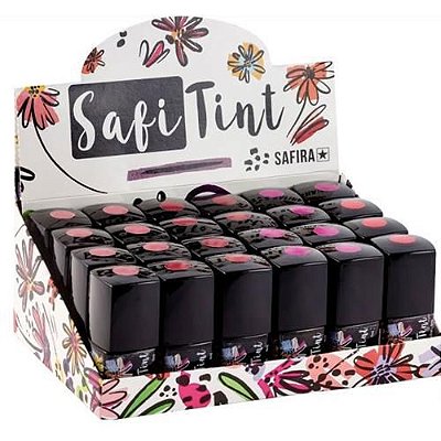 Lip Tint Safi Tint Safira – Box c/ 24 unid