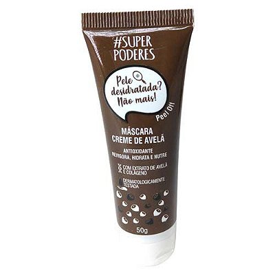 Máscara Bisnaga Creme de Avelã Super Poderes MFSP12