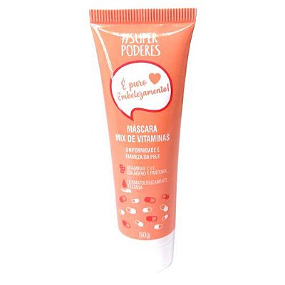Máscara Bisnaga Mix de Vitaminas Super Poderes MFSP14