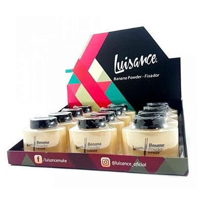 Pó Fixador Banana Powder Luisance L9013 - Box c/ 12 unid