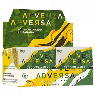 Pó Translúcido de Banana Vegano Adversa AD107 – Box c/ 06 unid