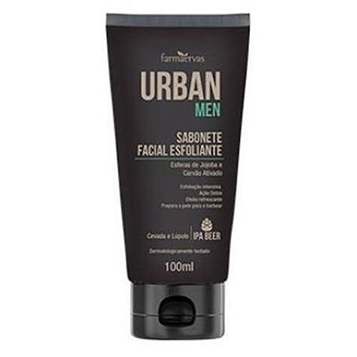 Sabonete Facial Esfoliante Urban Men IPA Farmaervas