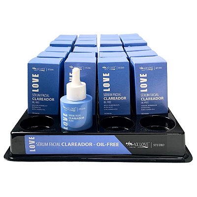 Sérum Facial Clareador Oil-Free Max Love – Box c/ 24 unid
