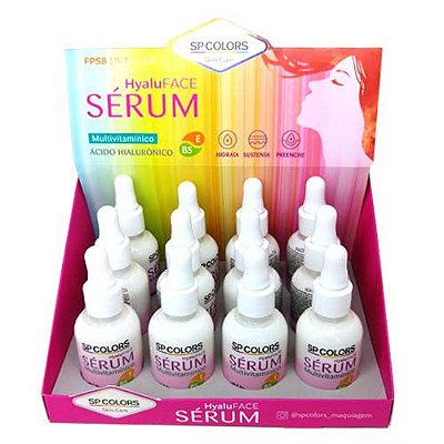 Sérum Multivitamínico Hyaluface SP Colors SPN005 – Box c/ 12 unid