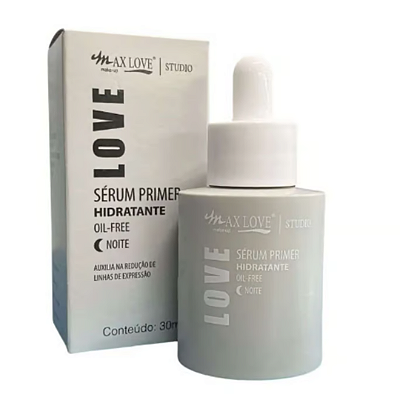Sérum Primer Hidratante Oil-Free Noite Max Love