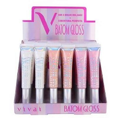 Batom Gloss Vivai 3004.1.1 – Box c/ 24 unid