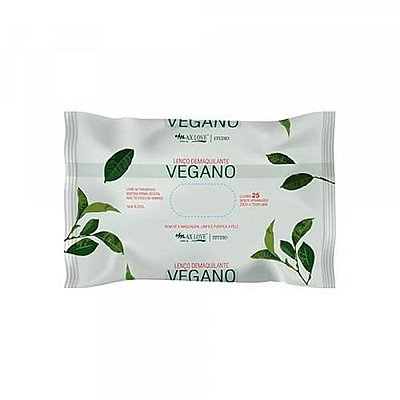 Lenço Demaquilante Vegano Max Love