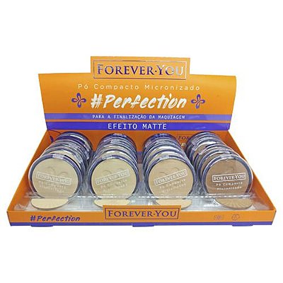Pó Compacto Micronizado Perfection Forever You FY007 – Box c/ 24 unid
