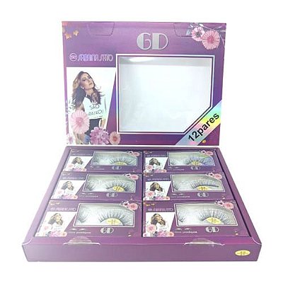 Cílios Postiços 6D-81 Sabrina Sato SS-781 – Box c/ 12 unid