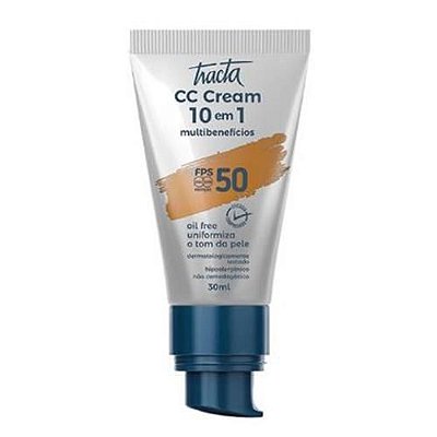 CC Cream 10 em 1 Multibenefícios FPS50 Tracta Cor 03