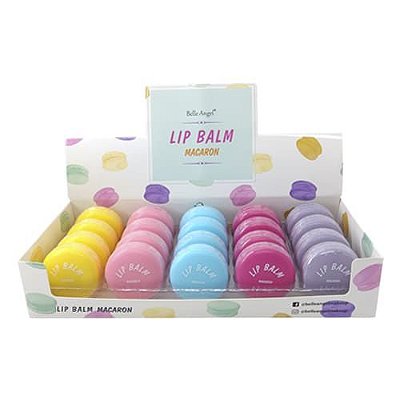 Lip Balm Macaron Belle Angel T065 - Box c/ 20 unid