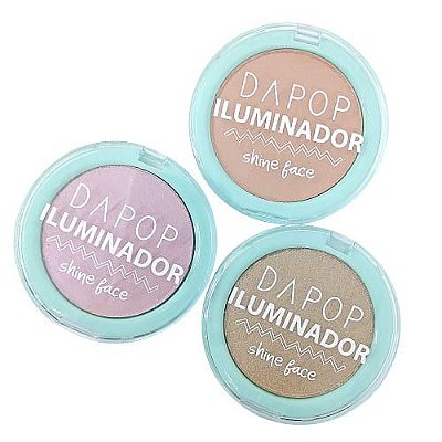 Iluminador Shine Face Dapop DP2128 – Kit c/ 03 unid