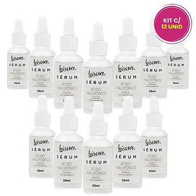 Sérum Ácido Hialurônico Luisance L3121-C – Kit com 12 unid