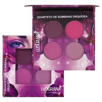 Quarteto de Sombras Orquídea Ludurana B00025​