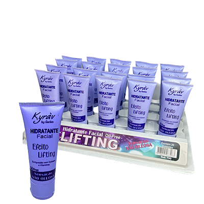 Hidratante Facial Pocket Efeito Lifting Oil Free 30g Kyráv 790 - Box c/ 20 unid