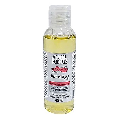 Água Micelar Ácido Salicílico e Vitamina C Essentials Super Poderes AASV01