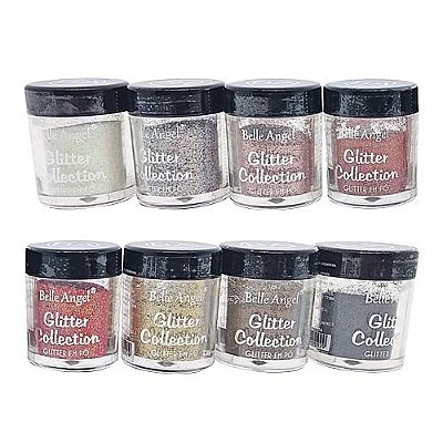 Glitter em Pó Collection Belle Angel T024 – Kit c/ 08 unid