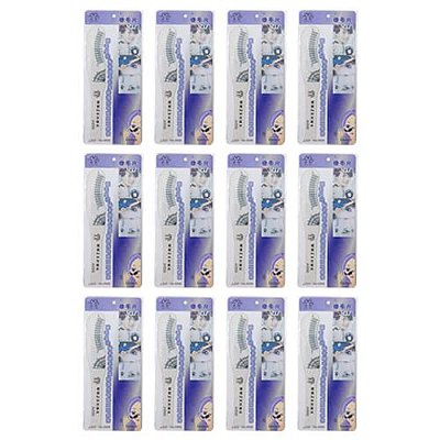 Régua de Marcação para Sobrancelha JJ-864 – Pacote c/ 12 unid