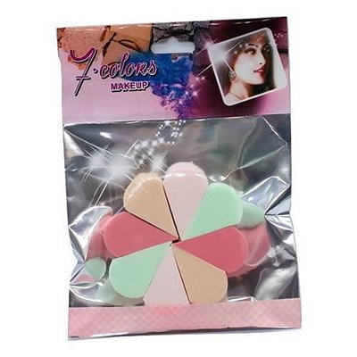Esponja para Maquiagem Seven Colors YZ-916