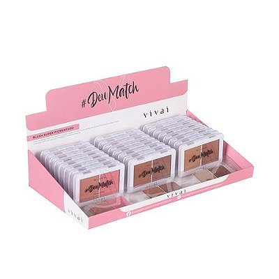 Blush Duo #DeuMatch Cor B Vivai 1019.4.1 – Box c/ 24 unid
