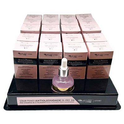 Sérum Primer Antioleosidade Oil-Free Dia Max Love – Box c/ 20 unid