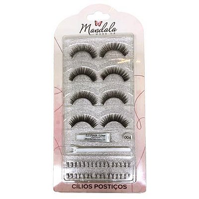 Kit de Cílios Postiços Mandala DF-2431
