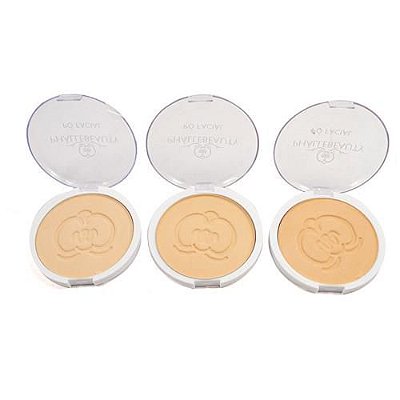 Pó Compacto Bright Colour Cores Claras Phállebeauty PH0308 - Kit c/ 03 unid