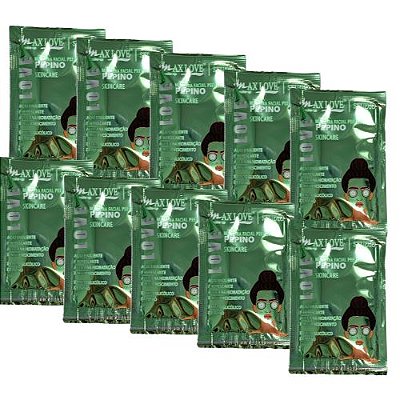 Máscara Facial Peel Off Pepino Max Love - Pcte c/ 10 unid