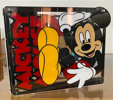 Álbum Mickey Acrílico 15x15