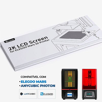 LCD 2K para Elegoo Mars e Anycubic Photon