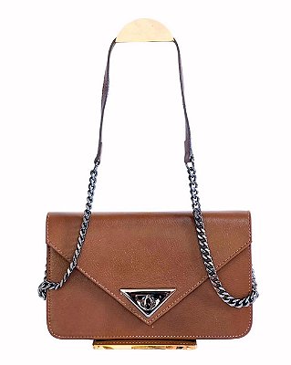 Bolsa Envelope Marrom Onix