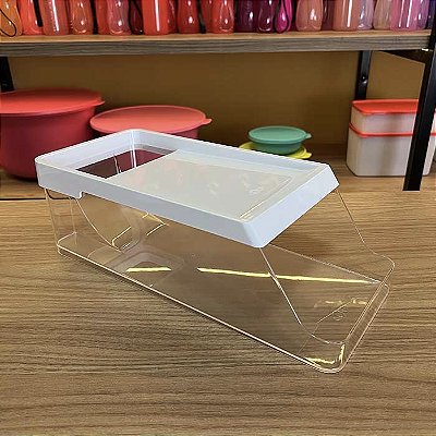 Organizador de Latas Clear Fresh - Branco Fechado