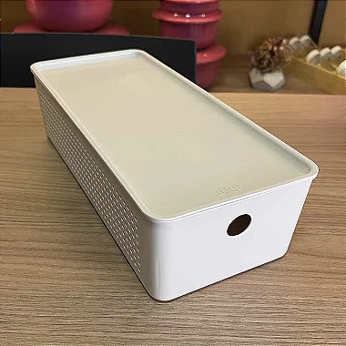 Cesto com tampa Flow - 4,5 Litros