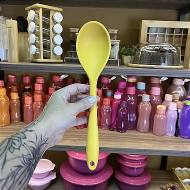 Colher de Silicone Duplo - Diversas Cores