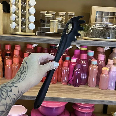 Pegador de Macarrão de Silicone Duplo