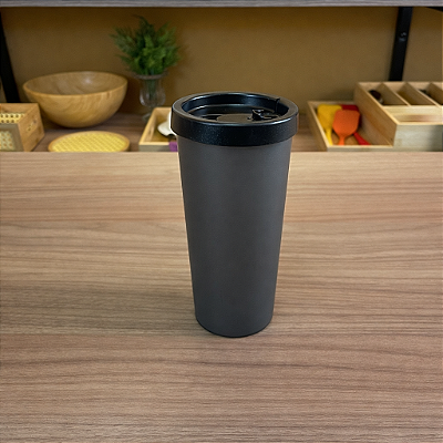 Copo com tampa Nutri - 500ml - diversas cores