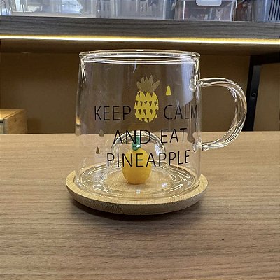 Caneca Abacaxi - Pires em Bambu