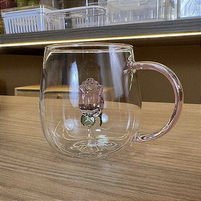 Caneca Rosa - 250ml