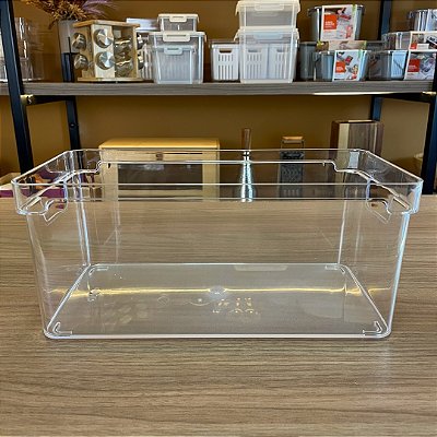 Organizador Clear - 5 Litros - Natural