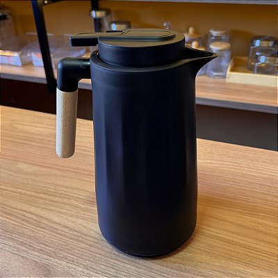 Garrafa Térmica New Unique - Preta - 1 Litro