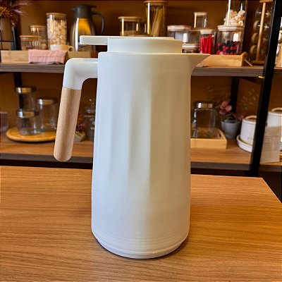 Garrafa Térmica New Unique - Branca - 1 Litro