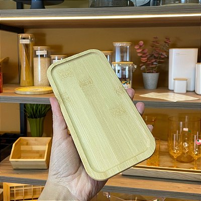 Bandeja Pequena em Bambu - Linha Brisa