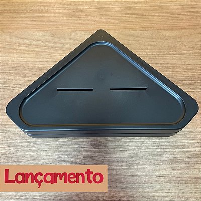 Prateleira de canto de parede Eleve - cores diversas