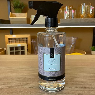 Água Perfumada Via Aroma Jasmin Branco - 500ml