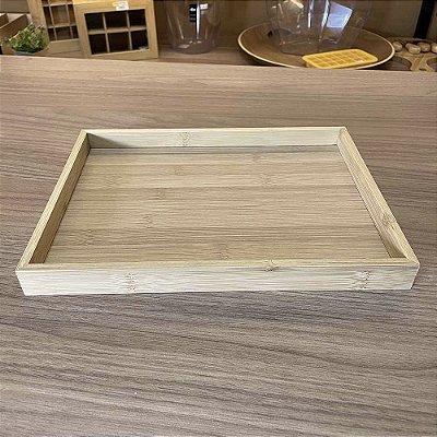 Bandeja em Bambu Nature - 28cm