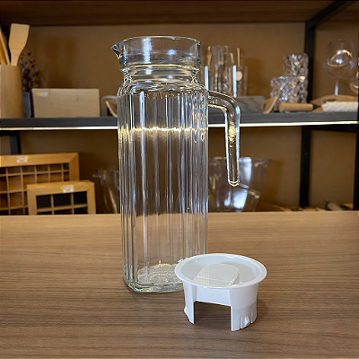 Jarra de Vidro Porta de Geladeira - 1 Litro