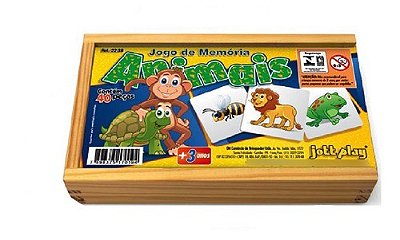 Jogo da Memória Cores Inglês - Engenhoca Brinquedos